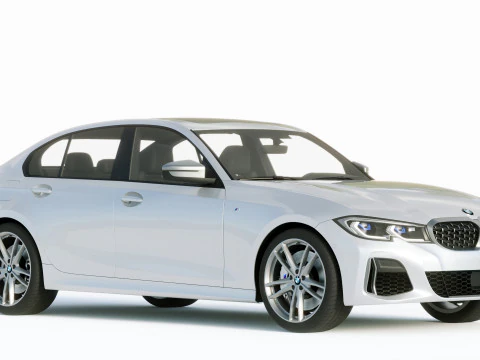 3-series M340 Sedan 2019 3D Model