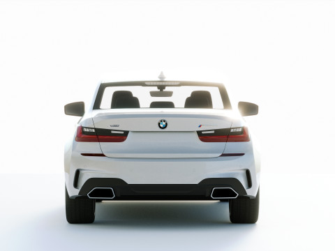 3-series M340 Sedan 2019 3D 모델