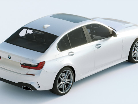 3-series M340 Sedan 2019 3D 모델