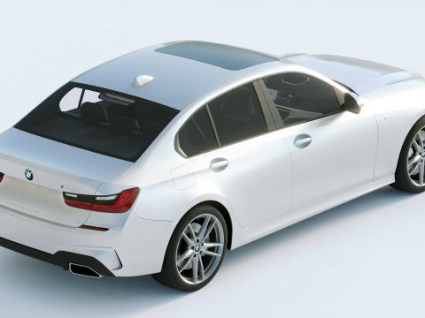 3-series M340 Sedan 2019 3D Model