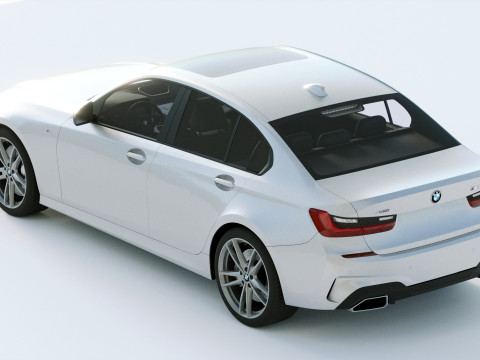 3-series M340 Sedan 2019 3D 모델