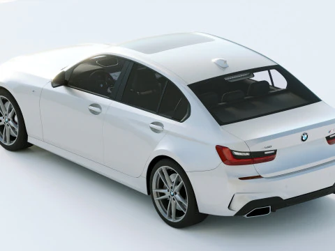 3-series M340 Sedan 2019 3D Model
