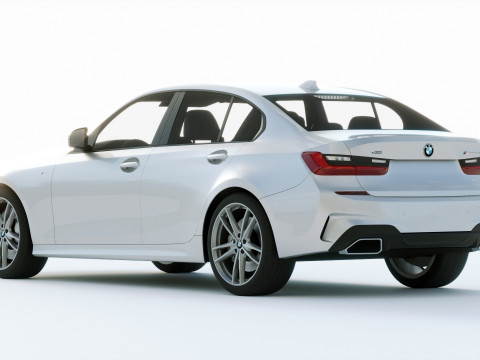 3-series M340 Sedan 2019 3D 모델