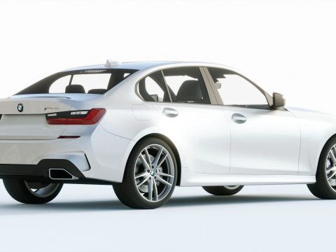 3-series M340 Sedan 2019 3D 모델