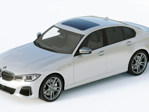 3-series M340 Sedan 2019 3D 모델