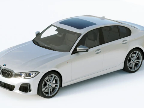 3-series M340 Sedan 2019 3D Model