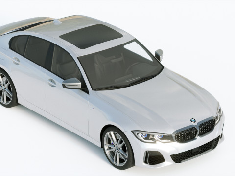 3-series M340 Sedan 2019 3D 모델