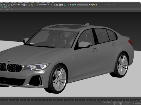 3-series M340 Sedan 2019 3D 모델