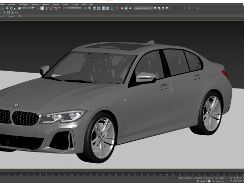 3-series M340 Sedan 2019 3D Model