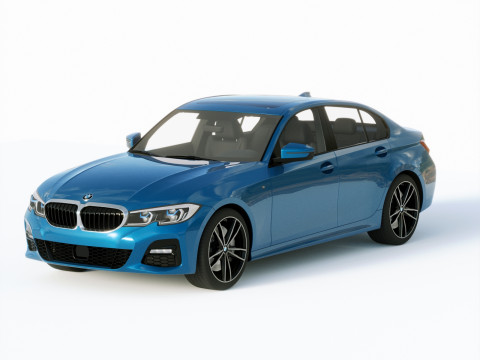 3-series M340 Sedan 2020 3D Модель