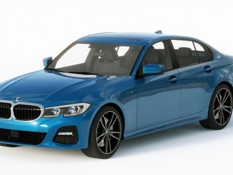 3-series M340 Sedan 2020 3D 모델