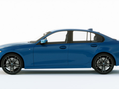 3-series M340 Sedan 2020 3D 모델