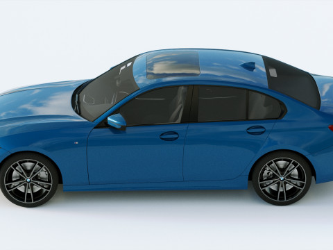 3-series M340 Sedan 2020 3D 모델