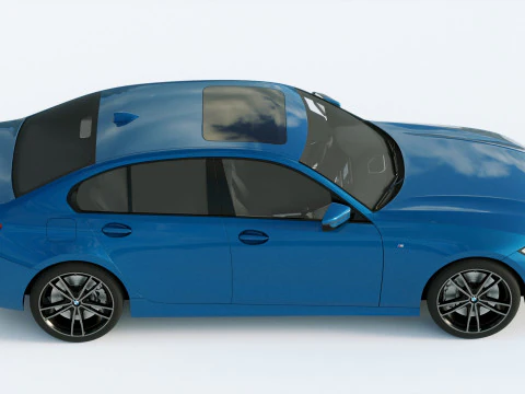 3-series M340 Sedan 2020 3D Model