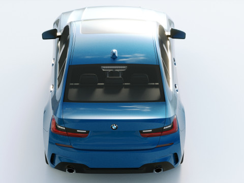 3-series M340 Sedan 2020 3D 모델