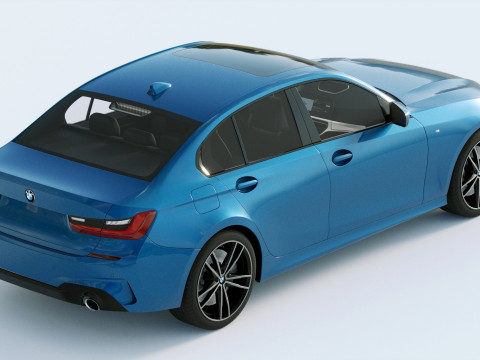 3-series M340 Sedan 2020 3D 모델