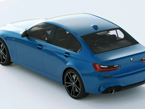 3-series M340 Sedan 2020 3D Model