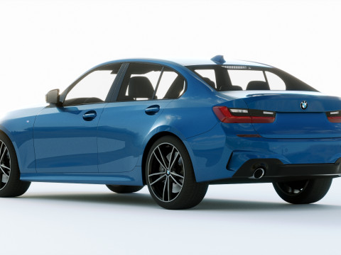 3-series M340 Sedan 2020 3D 모델