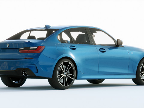 3-series M340 Sedan 2020 3D 모델