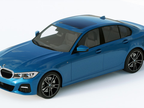 3-series M340 Sedan 2020 3D 모델