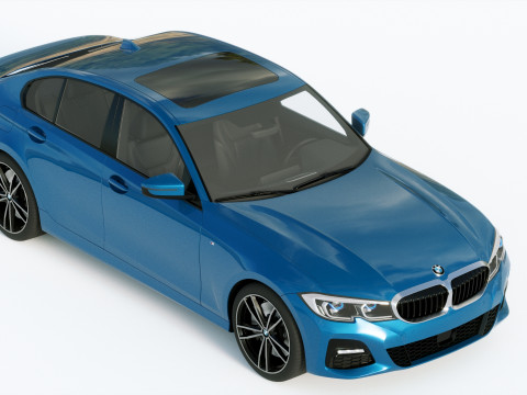 3-series M340 Sedan 2020 3D 모델