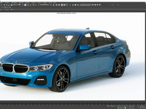 3-series M340 Sedan 2020 3D Model
