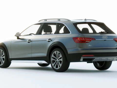 Audi A4 Allroad 2020 3D Model