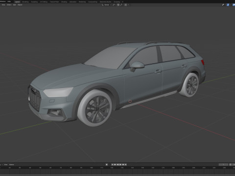 Audi A4 Allroad 2020 Modelo 3D