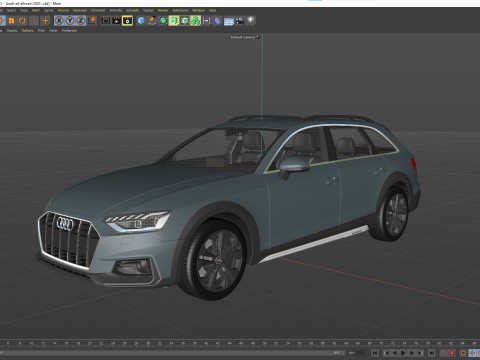 Audi A4 Allroad 2020 Modelo 3D