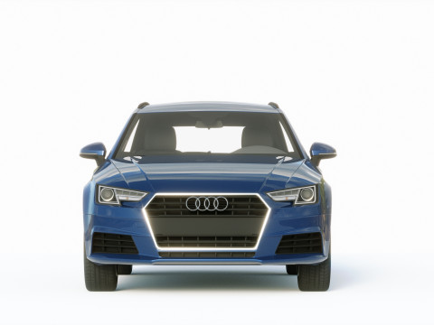 Audi A4 Avant 2020 Model 3D
