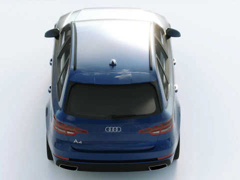 Audi A4 Avant 2020 3D Model
