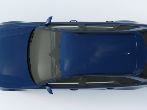 Audi A4 Avant 2020 Model 3D