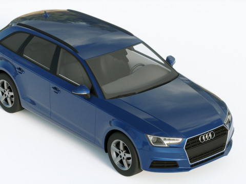 Audi A4 Avant 2020 Model 3D