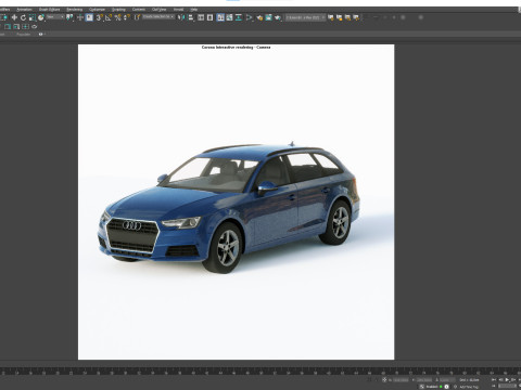 Audi A4 Avant 2020 Model 3D