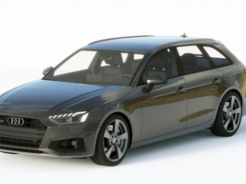 Audi A4 Avant 2019 Modelo 3D