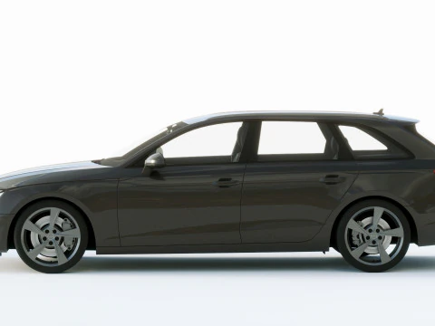 Audi A4 Avant 2019 3D Model