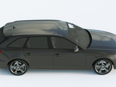 Audi A4 Avant 2019 Modelo 3D