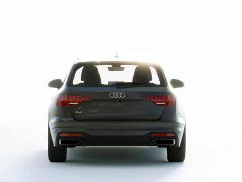 Audi A4 Avant 2019 3D Model