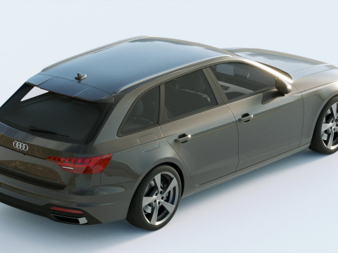 Audi A4 Avant 2019 Modelo 3D