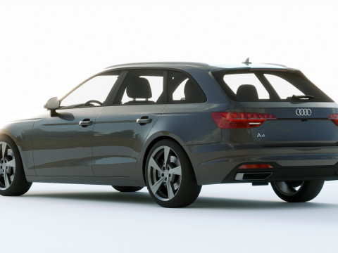 Audi A4 Avant 2019 Modelo 3D