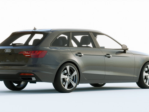 Audi A4 Avant 2019 Modelo 3D