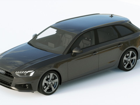 Audi A4 Avant 2019 Modelo 3D
