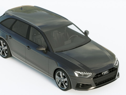 Audi A4 Avant 2019 Modelo 3D