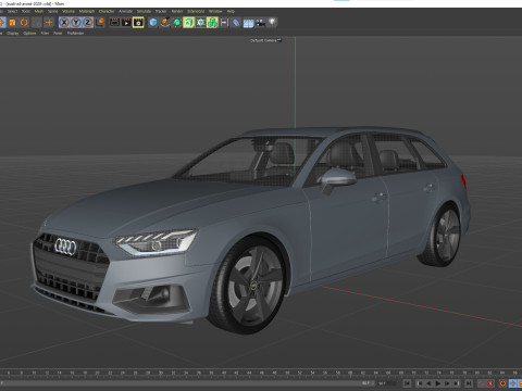 Audi A4 Avant 2019 Modelo 3D