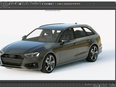 Audi A4 Avant 2019 Modelo 3D