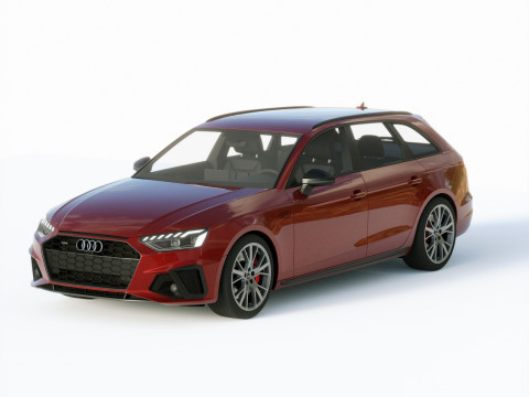 Audi A4 Avant S-line 2019 Modèle 3D