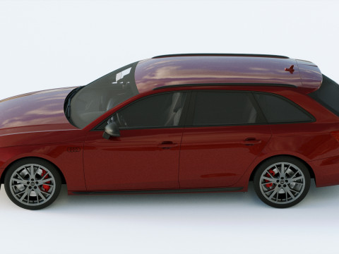 Audi A4 Avant S-line 2019 Modelo 3D