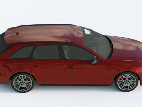 Audi A4 Avant S-line 2019 Modelo 3D
