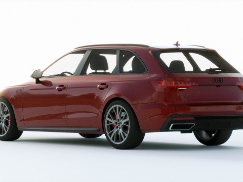 Audi A4 Avant S-line 2019 Modelo 3D