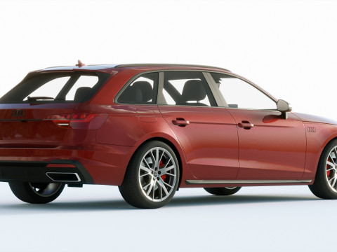 Audi A4 Avant S-line 2019 Modelo 3D